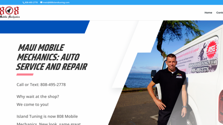 808 Mobile Mechanics Website