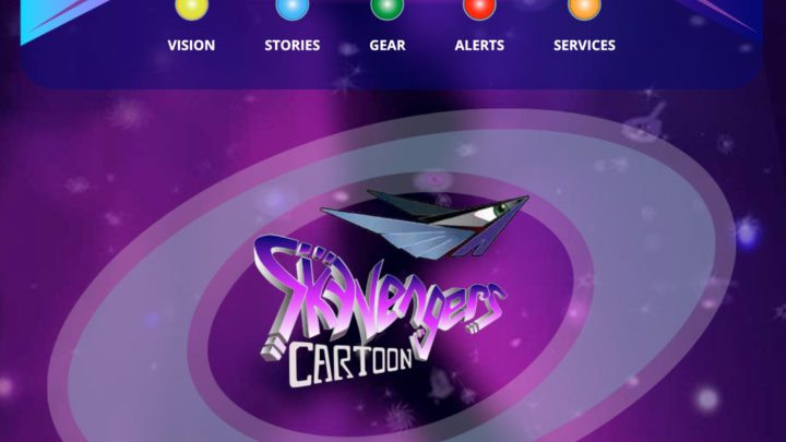 cartoon studio website design fully custom example